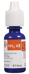 Réactif 2 d’ammoniaque Nutrafin de rechange, pour eau douce et eau de mer, 15 ml (0,5 oz liq.)