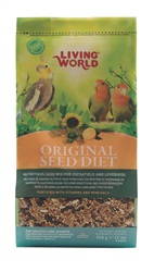 Graines Original Living World pour calopsittes et inséparables, 908 g (2 lb)