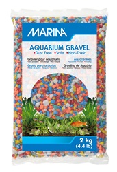 Gravier décoratif Marina, arc-en-ciel, 2 kg (4,4 lb)