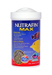 Flocons Nutrafin Max à la spiruline pour poissons tropicaux, 77 g (2,72 oz)