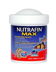 Comprimés qui s’enfoncent Nutrafin Max pour poissons de fond, 60 g (2,12 oz)