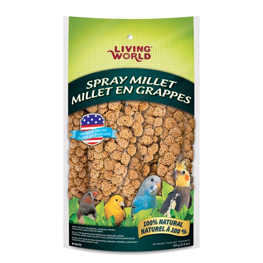 Millet en grappes pour oiseaux - Alimentation Oiseaux - Animal.Compagnie