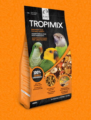 Tropimix: Aliment Enrichi pour petits Perroquets