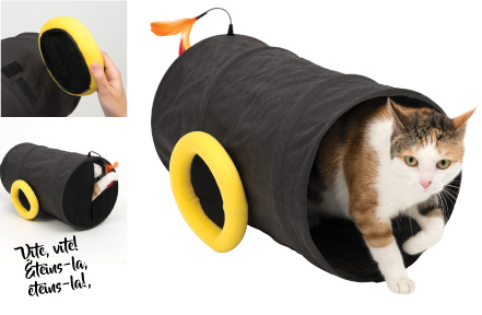 Tunnel Pirates Catit Play pour chats, canon